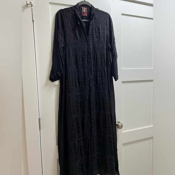 Johnny Was Duster Long Embroidered Dress. - Picture 4 of 4